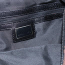 FENDI Zucchino Canvas Hand Bag Dark Brown Auth ep12591-17