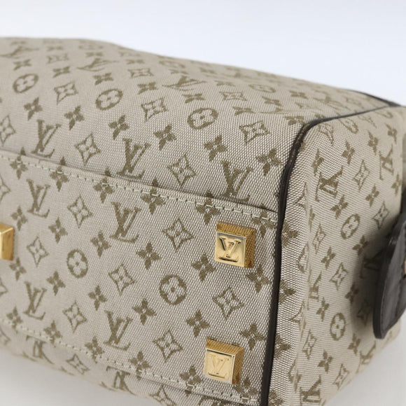 LOUIS VUITTON Monogram Mini Josephine PM Hand Bag Khaki M92215 LV Auth ep12592