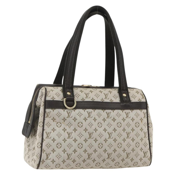 LOUIS VUITTON Monogram Mini Josephine PM Hand Bag Khaki M92215 LV Auth ep12592