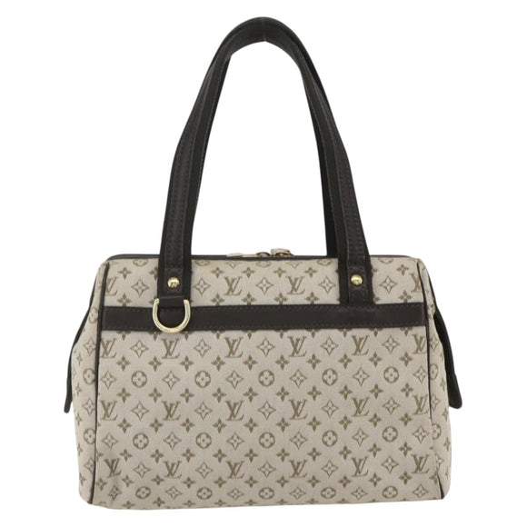 LOUIS VUITTON Monogram Mini Josephine PM Hand Bag Khaki M92215 LV Auth ep12592