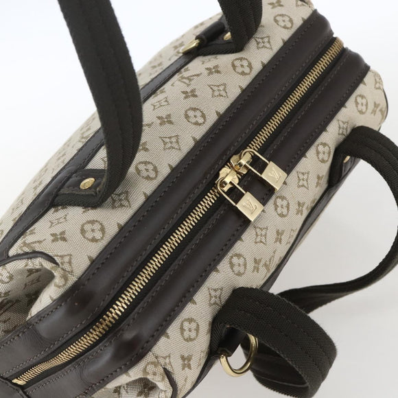 LOUIS VUITTON Monogram Mini Josephine PM Hand Bag Khaki M92215 LV Auth ep12592