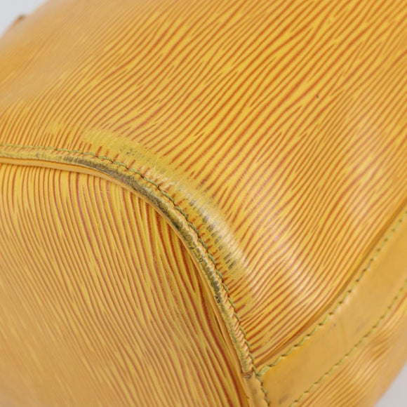 LOUIS VUITTON Epi Speedy 25 Hand Bag Tassili Yellow M43019 LV Auth ep12594
