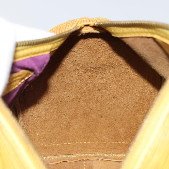 LOUIS VUITTON Epi Speedy 25 Hand Bag Tassili Yellow M43019 LV Auth ep12594