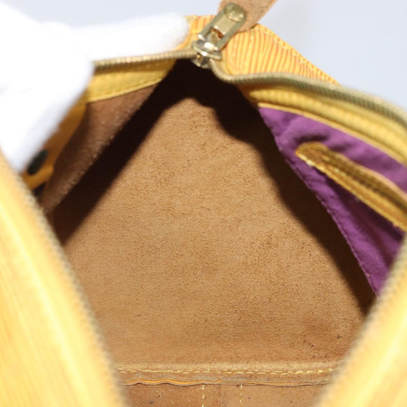 LOUIS VUITTON Epi Speedy 25 Hand Bag Tassili Yellow M43019 LV Auth ep12594