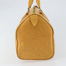 LOUIS VUITTON Epi Speedy 25 Hand Bag Tassili Yellow M43019 LV Auth ep12594-3