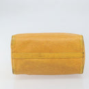 LOUIS VUITTON Epi Speedy 25 Hand Bag Tassili Yellow M43019 LV Auth ep12594-5