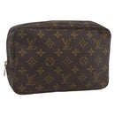 LOUIS VUITTON Monogram Trousse Toilette 23 Clutch Bag M47524 LV Auth ep12598-1