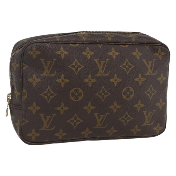 LOUIS VUITTON Monogram Trousse Toilette 23 Clutch Bag M47524 LV Auth ep12598