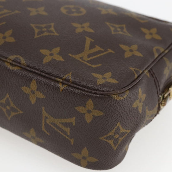 LOUIS VUITTON Monogram Trousse Toilette 23 Clutch Bag M47524 LV Auth ep12598