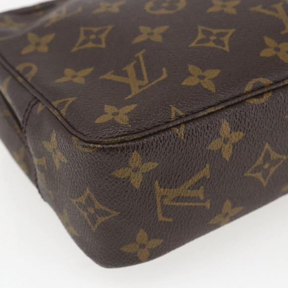 LOUIS VUITTON Monogram Trousse Toilette 23 Clutch Bag M47524 LV Auth ep12598