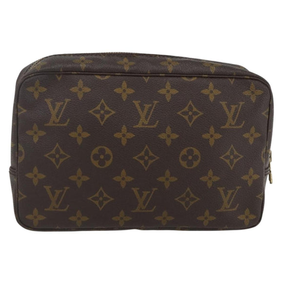 LOUIS VUITTON Monogram Trousse Toilette 23 Clutch Bag M47524 LV Auth ep12598