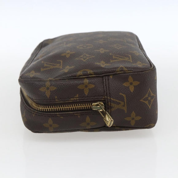 LOUIS VUITTON Monogram Trousse Toilette 23 Clutch Bag M47524 LV Auth ep12598