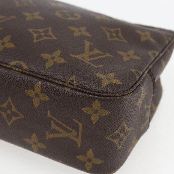 LOUIS VUITTON Monogram Trousse Toilette 23 Clutch Bag M47524 LV Auth ep12598