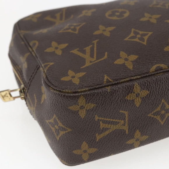 LOUIS VUITTON Monogram Trousse Toilette 23 Clutch Bag M47524 LV Auth ep12598