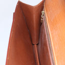 LOUIS VUITTON Epi Serie Dragonne Hand Bag Beige LV Auth ep12601-18