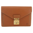 LOUIS VUITTON Epi Serie Dragonne Hand Bag Beige LV Auth ep12601-2
