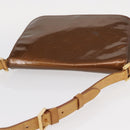 LOUIS VUITTON Monogram Vernis Thompson Street Bag Bronze M91124 LV Auth ep12604-6
