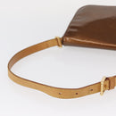 LOUIS VUITTON Monogram Vernis Thompson Street Bag Bronze M91124 LV Auth ep12604-7