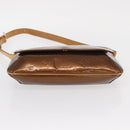 LOUIS VUITTON Monogram Vernis Thompson Street Bag Bronze M91124 LV Auth ep12604-5