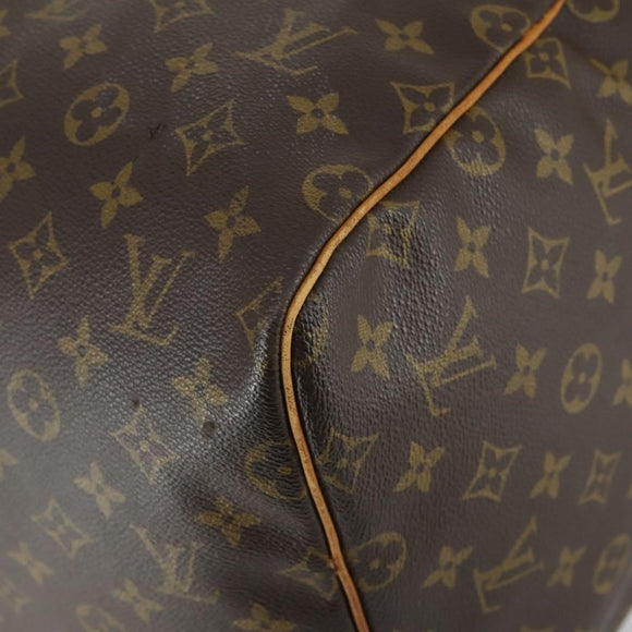 LOUIS VUITTON Monogram Keepall 55 Boston Bag M41424 LV Auth ep12605