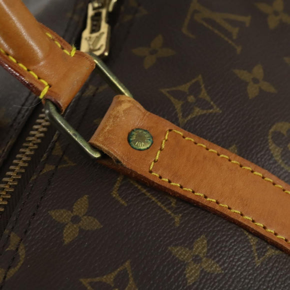 LOUIS VUITTON Monogram Keepall 55 Boston Bag M41424 LV Auth ep12605