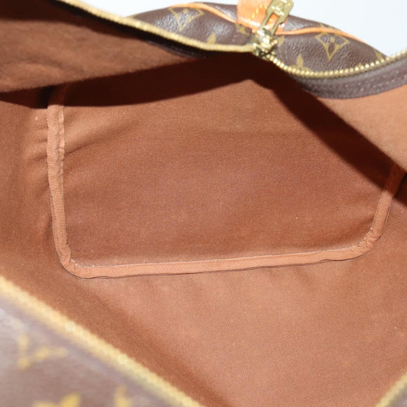 LOUIS VUITTON Monogram Keepall 55 Boston Bag M41424 LV Auth ep12605