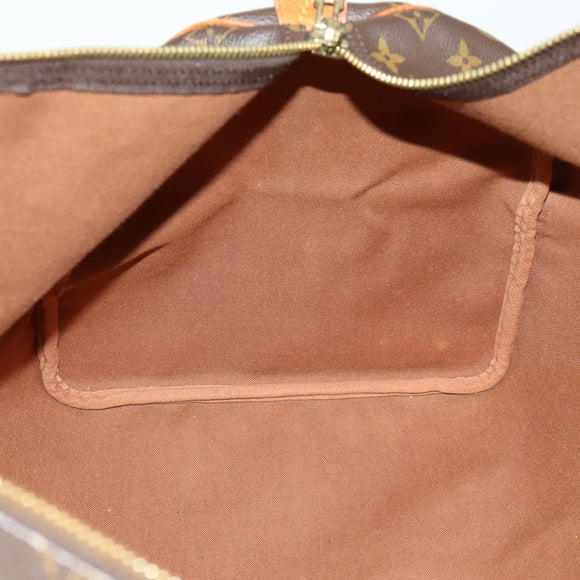 LOUIS VUITTON Monogram Keepall 55 Boston Bag M41424 LV Auth ep12605