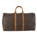 LOUIS VUITTON Monogram Keepall 55 Boston Bag M41424 LV Auth ep12605-2