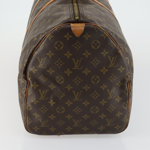 LOUIS VUITTON Monogram Keepall 55 Boston Bag M41424 LV Auth ep12605