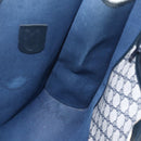 GUCCI GG Supreme Tote Bag PVC Navy Gold 40 02 998 Auth ep12611-20