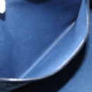 GUCCI GG Supreme Tote Bag PVC Navy Gold 40 02 998 Auth ep12611-11