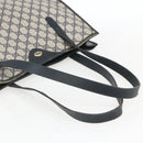 GUCCI GG Supreme Tote Bag PVC Navy Gold 40 02 998 Auth ep12611-7