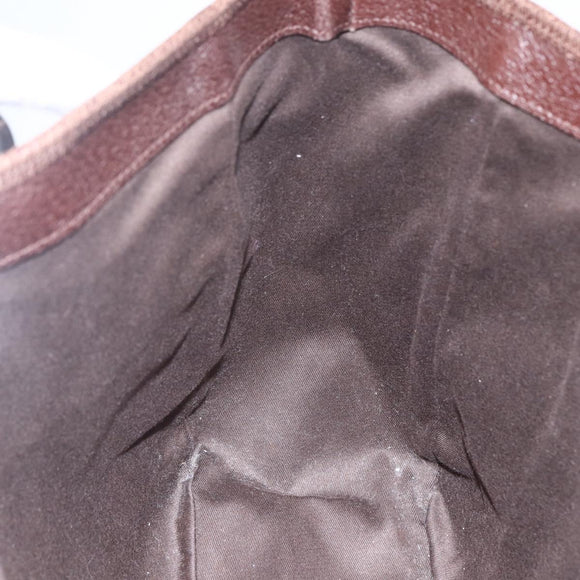 GUCCI GG Canvas Hand Bag Beige Brown 113017 Auth ep12612