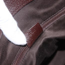 GUCCI GG Canvas Hand Bag Beige Brown 113017 Auth ep12612-20