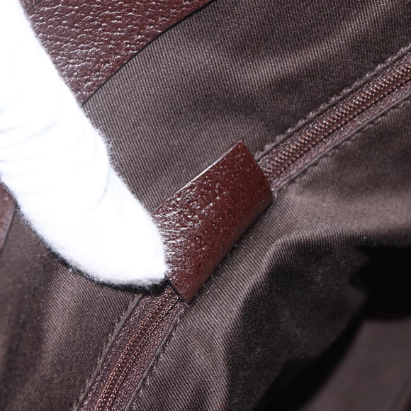 GUCCI GG Canvas Hand Bag Beige Brown 113017 Auth ep12612