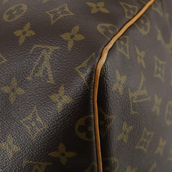 LOUIS VUITTON Monogram Keepall 55 Boston Bag M41424 LV Auth ep12613