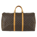 LOUIS VUITTON Monogram Keepall 55 Boston Bag M41424 LV Auth ep12613-13