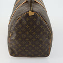 LOUIS VUITTON Monogram Keepall 55 Boston Bag M41424 LV Auth ep12613-3