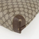 GUCCI GG Supreme Web Sherry Line Bag PVC Beige Gold 002 983 0163 Auth ep12615-10