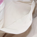 CHANEL New Travel Line Tote Bag Nylon Pink Silver CC Auth ep12616-21