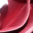 GUCCI GG Canvas Bamboo Hand Bag Red 112526 Auth ep12621-20