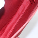 GUCCI GG Canvas Bamboo Hand Bag Red 112526 Auth ep12621-22