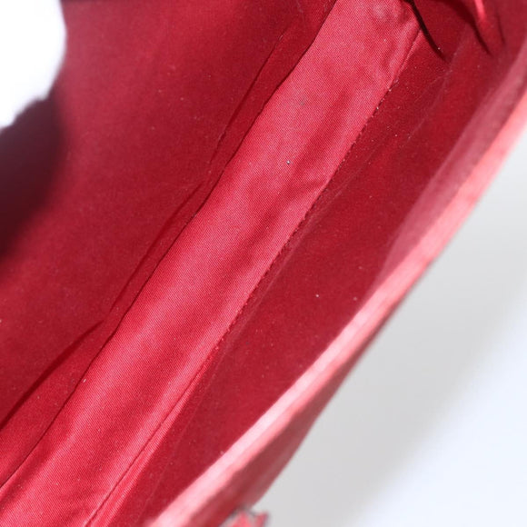 GUCCI GG Canvas Bamboo Hand Bag Red 112526 Auth ep12621