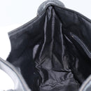 GUCCI GG Canvas Hand Bag Black Silver 000 0854 Auth ep12622-18