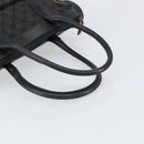 GUCCI GG Canvas Hand Bag Black Silver 000 0854 Auth ep12622-7