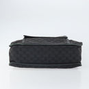 GUCCI GG Canvas Hand Bag Black Silver 000 0854 Auth ep12622-9