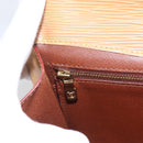 LOUIS VUITTON Epi Montaigne 23 Clutch Bag Beige LV Auth ep12627-17
