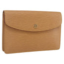 LOUIS VUITTON Epi Montaigne 23 Clutch Bag Beige LV Auth ep12627-1
