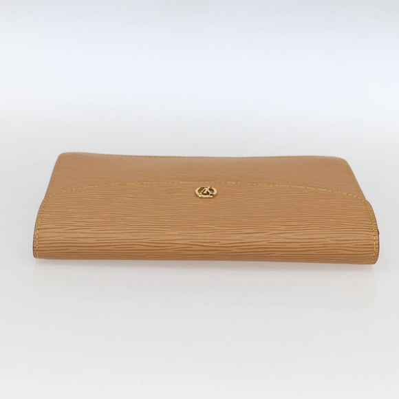 LOUIS VUITTON Epi Montaigne 23 Clutch Bag Beige LV Auth ep12627