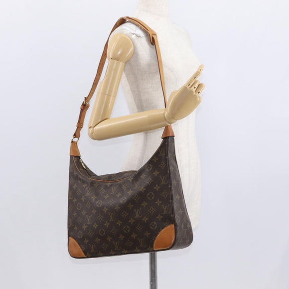 LOUIS VUITTON Monogram Boulogne 35 Shoulder Bag M51260 LV Auth ep12632